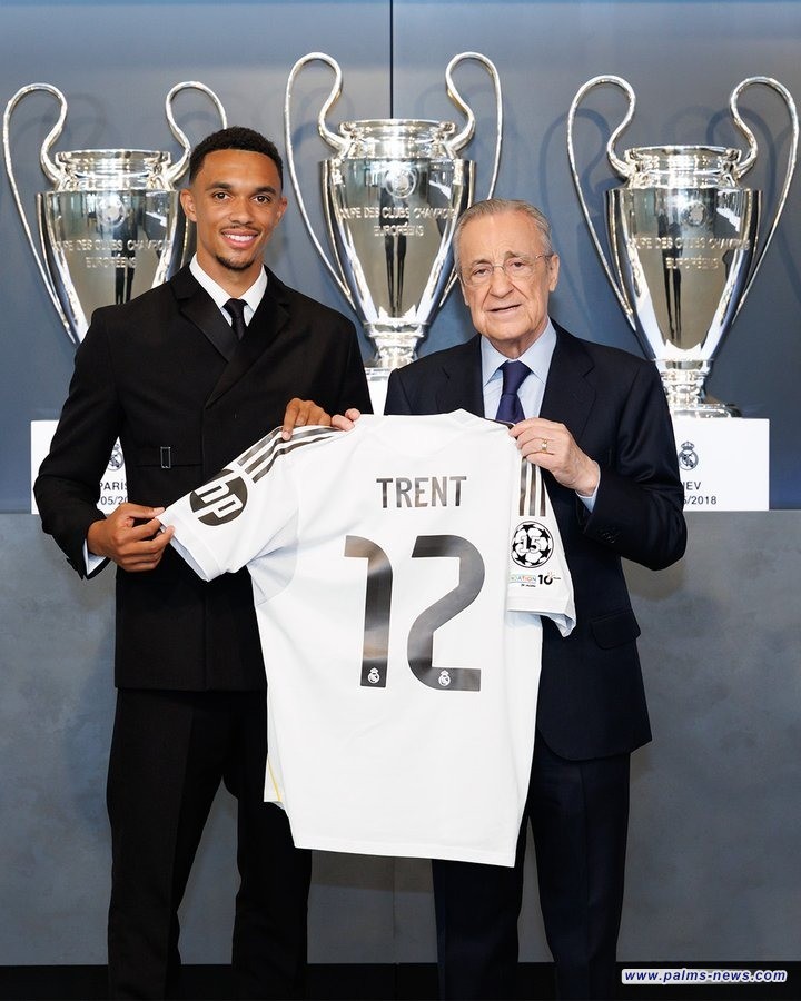 ريال مدريد يكشف رسميا عن رقم قميص ألكسندر أرنولد